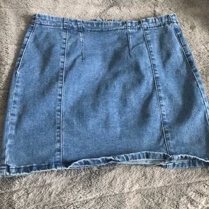 Jean skirt from forever 21.